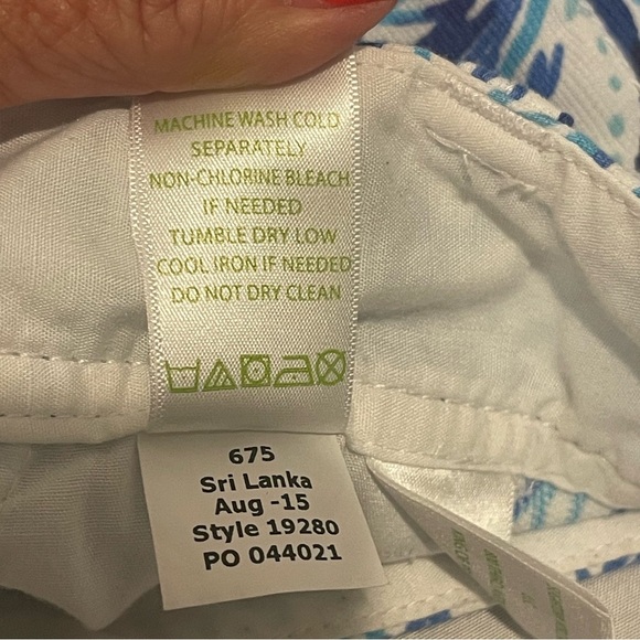 LILLY PULITZER The Walsh Short Size 10  Hippy Happy Shake - Picture 10 of 13